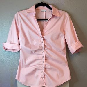 New York & Com 3/4 Sleeve Business Casual Blouse